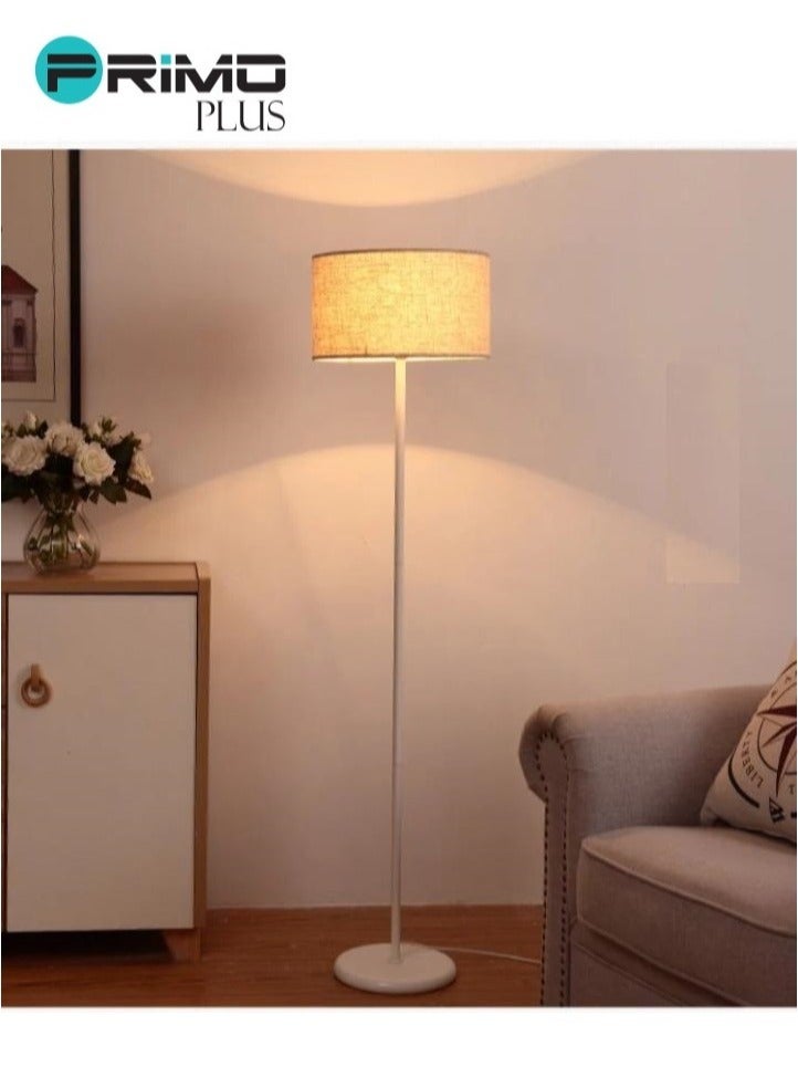 بريمو بلس مصباح أرضي بطابع أوروبي بسيط أبيض - Image 4