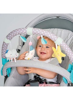 Taf Toys Mini Moon Arch | Ideal for Infants & Toddlers, Fits Stroller & Pram, Activity Arch with Fascinating Toys, Stimulates Baby's Senses and Motor Skills - pzsku/Z38E7A25778FFB82F3E3AZ/45/_/1729416226/5ad46662-f9f2-4f3b-98e9-a8fbca96fb1b