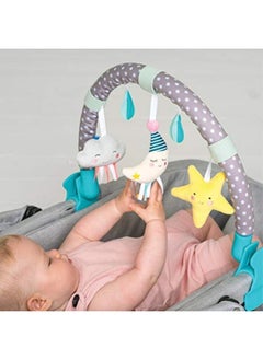 Taf Toys Mini Moon Arch | Ideal for Infants & Toddlers, Fits Stroller & Pram, Activity Arch with Fascinating Toys, Stimulates Baby's Senses and Motor Skills - pzsku/Z38E7A25778FFB82F3E3AZ/45/_/1729416226/79f3926d-a0dd-4f7e-bafa-bc85e7e8d6a0