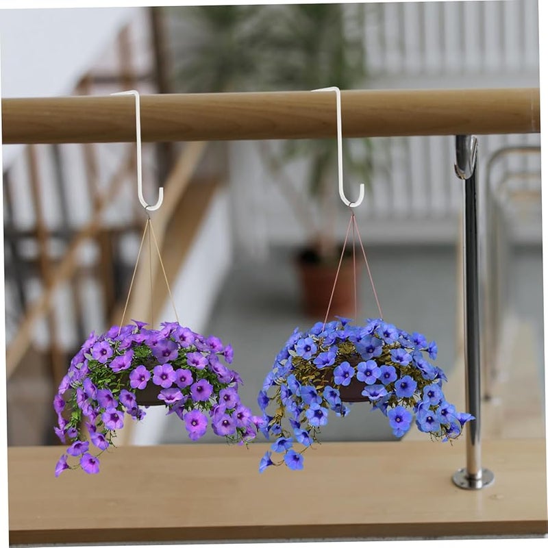 6 Pcs Heavy Duty Bird Feeder Hooks and Plant Hangers for Garden Decor and Hanging Flower Baskets - Image 3