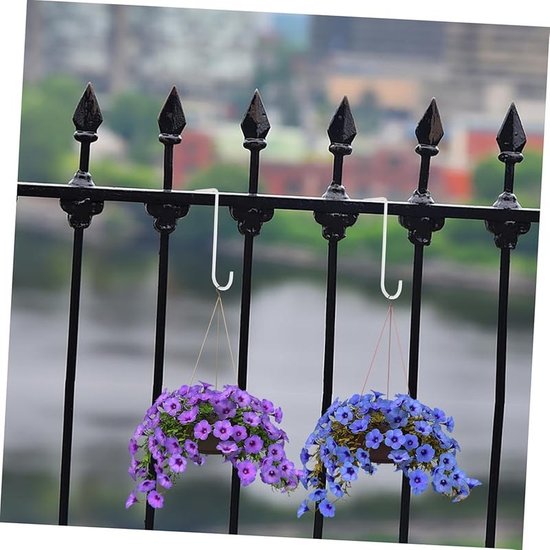 6 Pcs Heavy Duty Bird Feeder Hooks and Plant Hangers for Garden Decor and Hanging Flower Baskets - Image 5