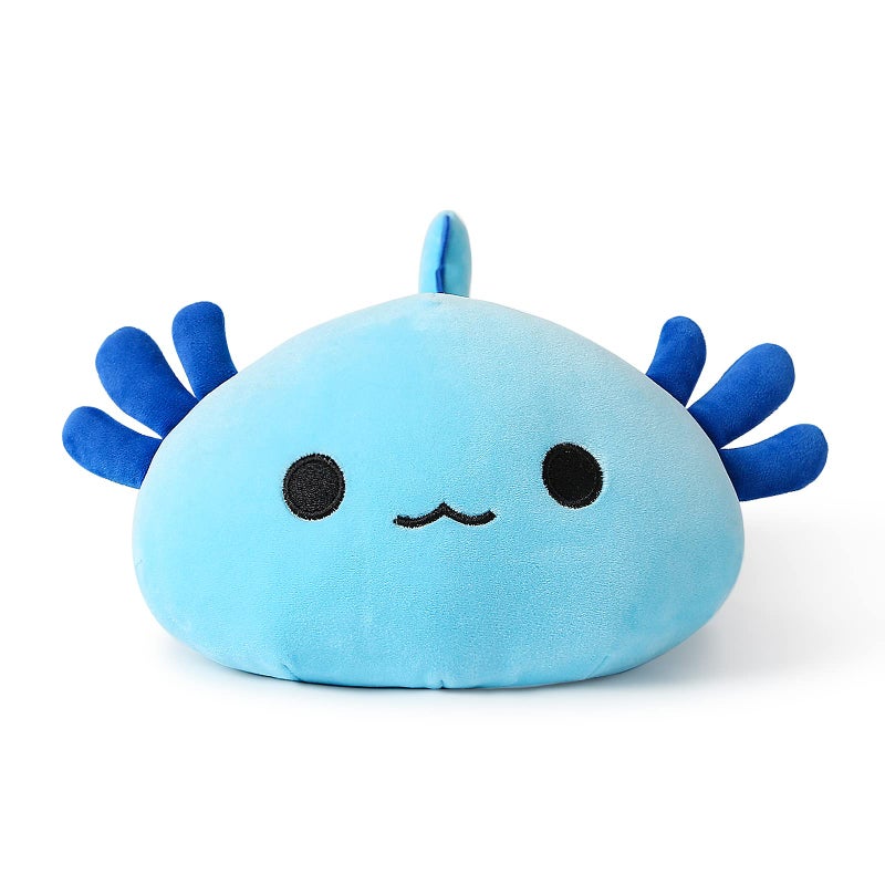 Onsoyours Cute Axolotl Plush 19 Soft Large Stuffed Animal Salamander Big Plush Pillow Kawaii Plushie Toy for Kids Blue Axolotl A 19 - Image 3
