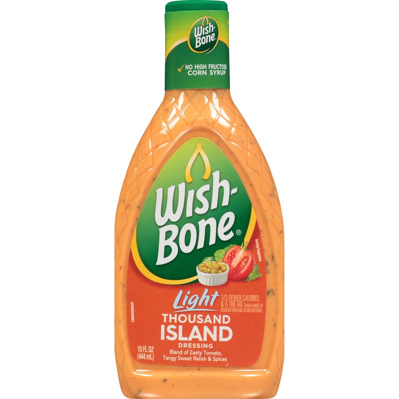 Wish Bone Wish-Bone Light Thousand Island Salad Dressing, 15 FL OZ - Image 3