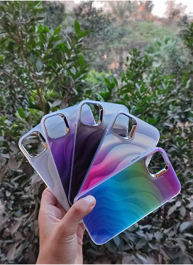 Generic - Iphone 12 3D Protective Case for , Fashion and Unique Design Shockproof, Gloss and Super Soft Design, Compatible with Iphone 12 - Silver - Image 1