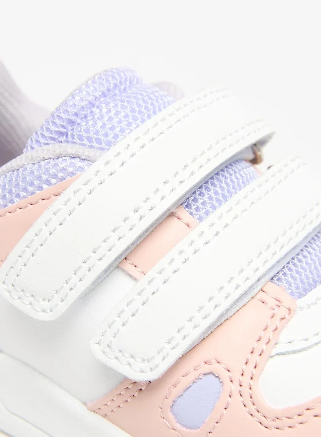 فلورا بيلا من شو إكسبرس Colourblock Sneakers with Hook and Loop Closure