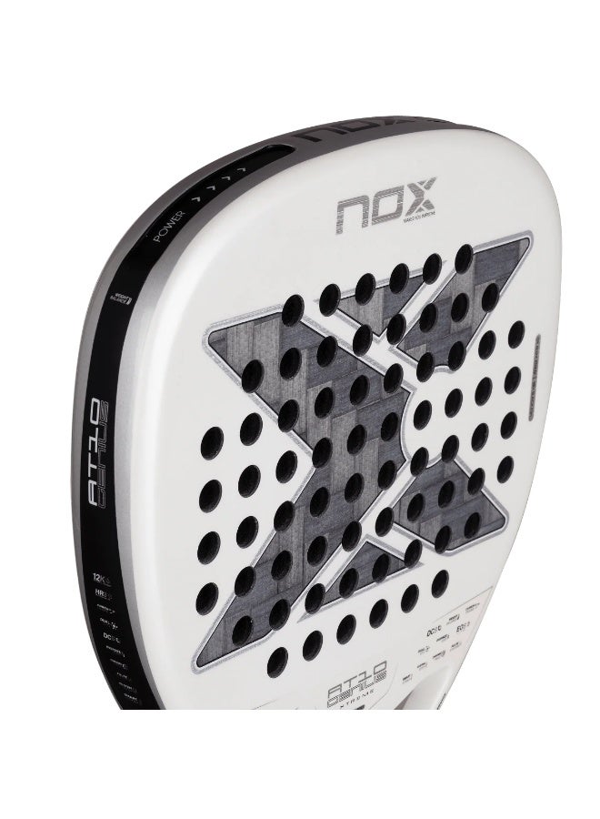 نوكس مضرب بادل نوكس AT10 لوكسري جينيوس أتاك 12K ألوم إكستريم 2026 من تصميم أجوستين تابيا - Image 3