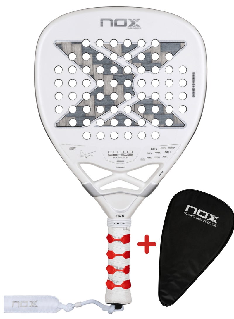 نوكس مضرب بادل نوكس AT10 لوكسري جينيوس أتاك 12K ألوم إكستريم 2026 من تصميم أجوستين تابيا - Image 1