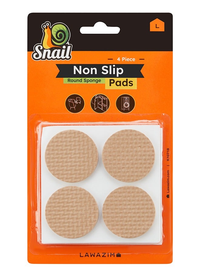 LAWAZIM Furniture Non Slip Pads sponge round shape|Felt Pads Floor Protectors | Chair Felt Pads | Felt Pads for Furniture Feet - Furniture Pads for Hardwood Floors | Protect Your Floors  - Image 1