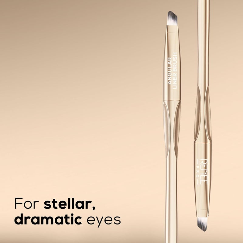 RENEE PRO Angular Liner Brush For Eyes Smooth Precise Application UltraSoft Bristles EasyToHold Blend Sleek EasyToClean Durable Quality - Image 2