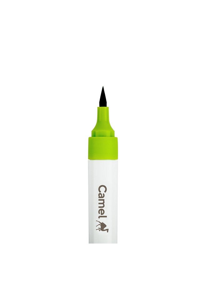 Camlin Camel Brush Pen 12 Shades, Bold - Assorted - Image 5
