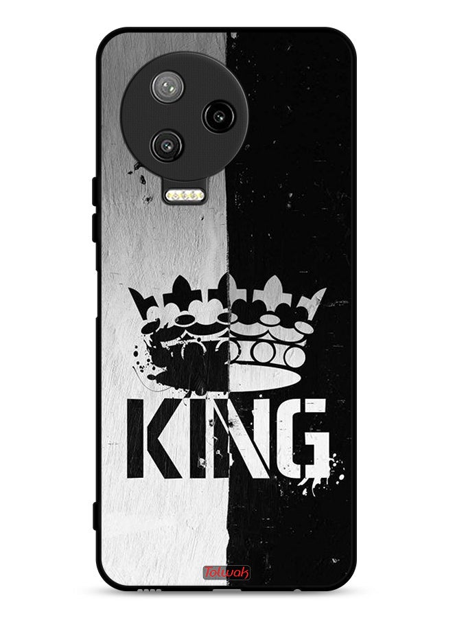 Tolwak Infinix Note 12 Pro 4G Protective Case Cover King Vintage - Image 1