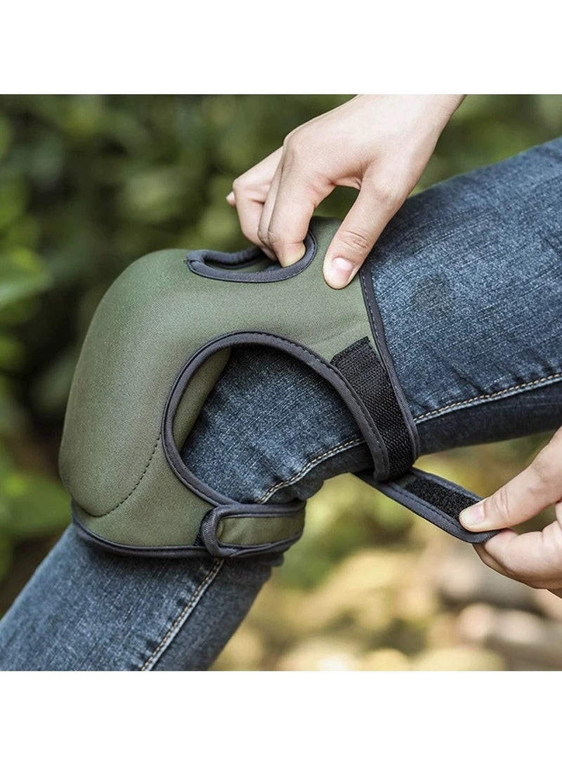 عام وسادات ركبتين للحديقة: وسادات ركبتين مناسبة للأنشطة الخارجية كفرز الحشائش أو لأعمال المنزل. مصنوعة من الإسفنج مع خاصية مرونة وتوفير حماية للركبتين. تأتي زوجًا وملائمة للكبار السن. - Image 2