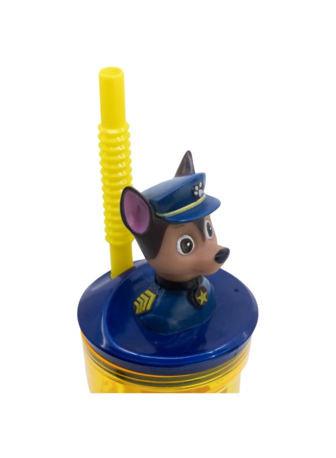 ستور باو باترول ريسكيو بوبس كوب شرب 3D مع ماصة أصفر وأزرق 360 مل 81666 - Image 4