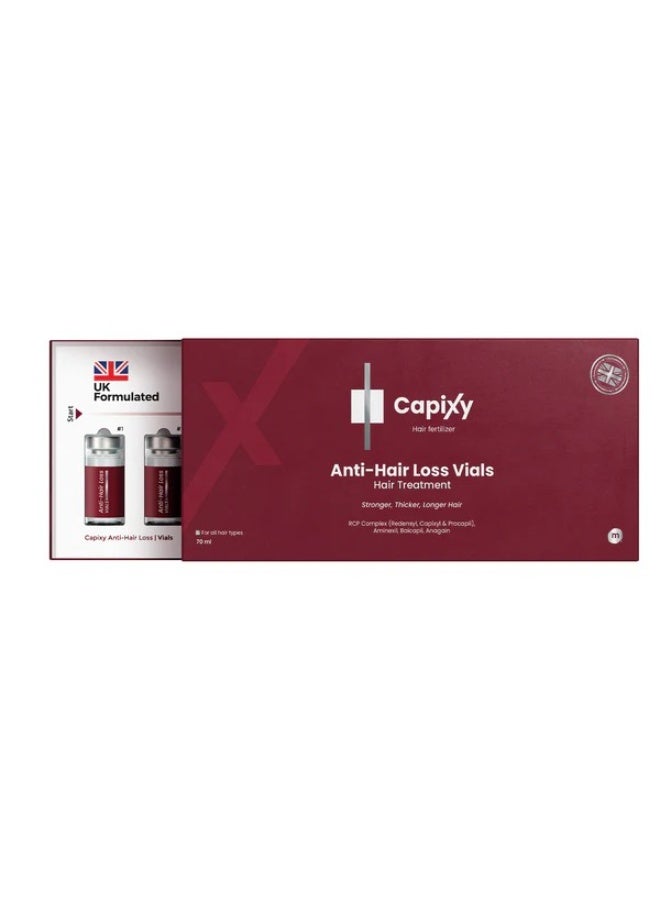 Capixy Anti Hair Loss Vials - 70Ml - Image 2