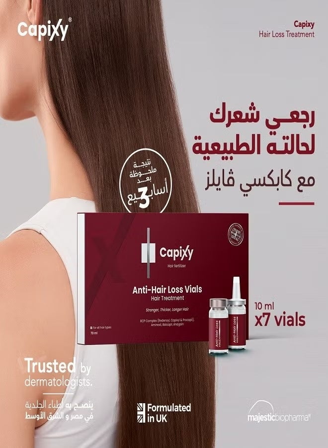 Capixy Anti Hair Loss Vials - 70Ml - Image 5