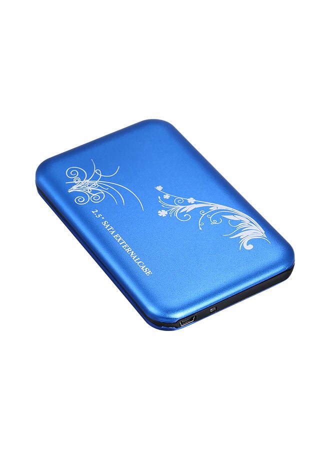 NIBEMINENT HDD Case USB2.0 to SATA Adapter Power Bank Blue  - Image 2
