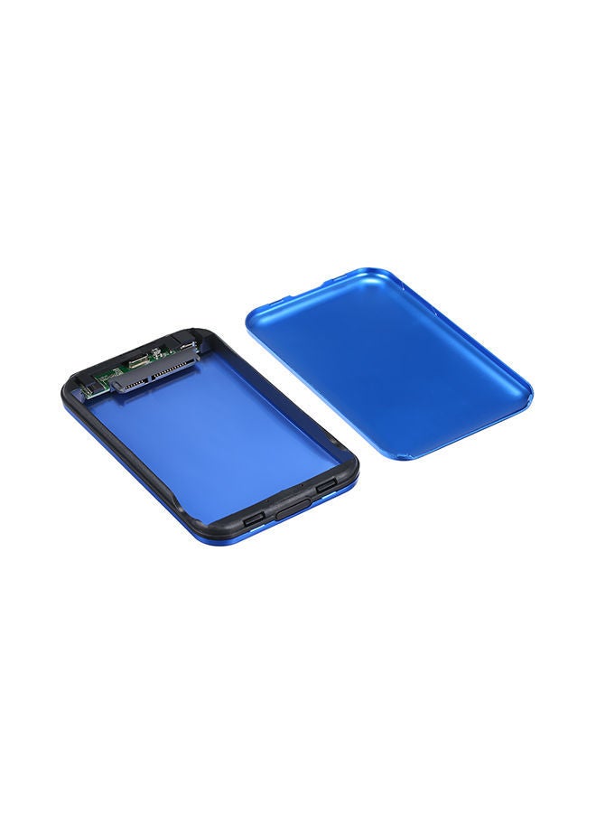 NIBEMINENT HDD Case USB2.0 to SATA Adapter Power Bank Blue  - Image 4