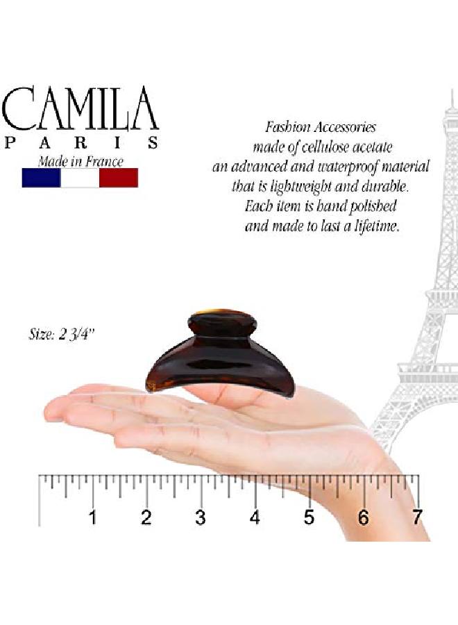 CAMILA Paris Mp3 French Hair Clip For Women Girls Hair Claw Jaw. Fashion Durable And Styling Hair Accessories For Women No Spring Grip Link System Strong Hold No Slip Made In France - Image 4