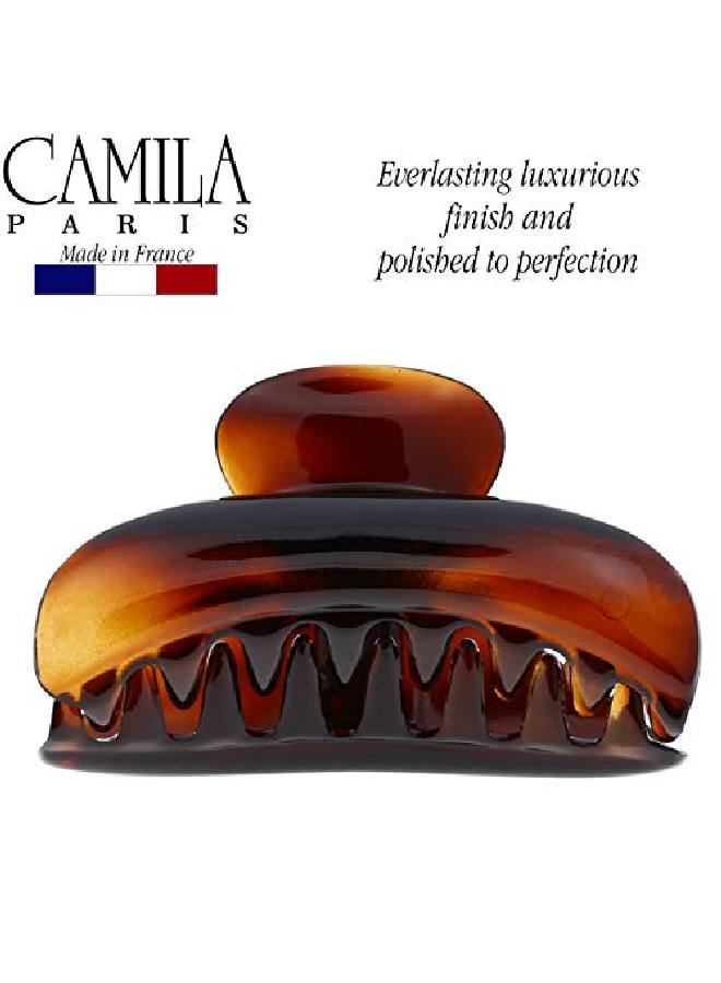 CAMILA Paris Mp3 French Hair Clip For Women Girls Hair Claw Jaw. Fashion Durable And Styling Hair Accessories For Women No Spring Grip Link System Strong Hold No Slip Made In France - Image 3