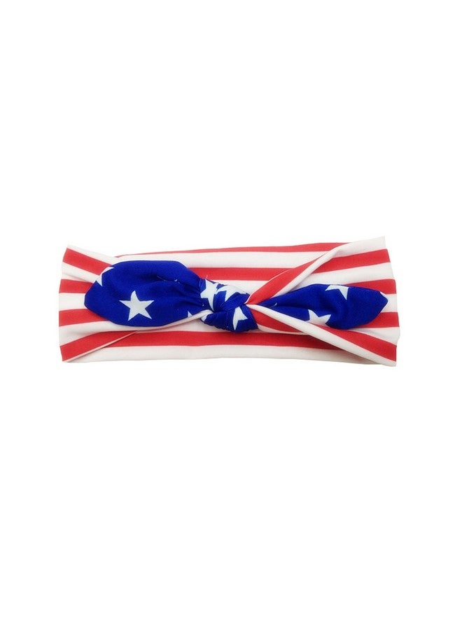 Patiky Baby Toddler Headband Stripe Stars Hair Band Accessories Headwear for 4th of July TS05 (Bunny Ears) - Image 2