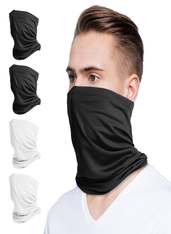 فولكيت مجموعة فولكيت المكونة من 4 قطع: غطاء للرقبة، قناع للوجه، وشاح، باندانا قابلة لإعادة الاستخدام، أنبوب، واقي من الأشعة فوق البنفسجية، غطاء للرأس، بالاكلافا، مناسبة للرياضات الخارجية للرجال والنساء - Image 1