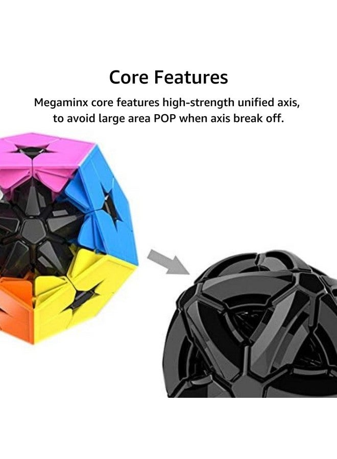 Cubelelo Drift 2x2 Megaminx & 3x3 Megaminx Puzzle Combo | Dual Magic Cube Set for Challenging & Fun Puzzle Solving | Stickerless Speed Cubes for Kids & Adults - Image 5