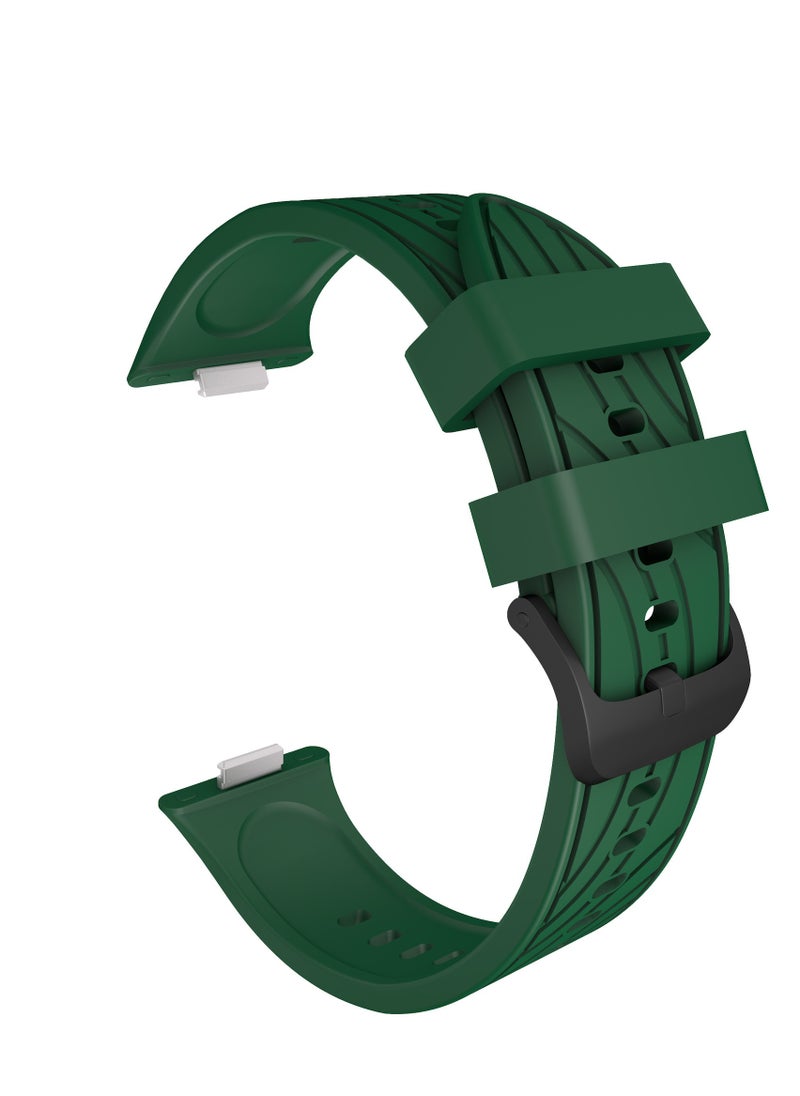 HW 4 PCS Strap for HUAWEI Watch Fit 3, Silicone Watchband Replacement Bracelet  - Image 5