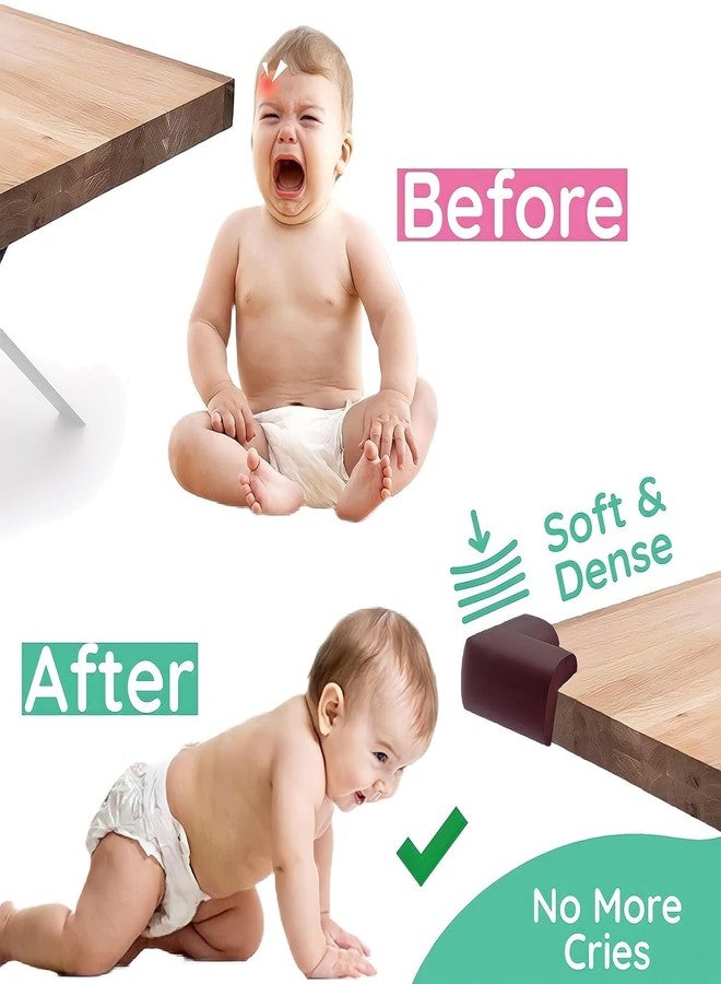 ZAKOFOL Corner Protector Baby Proofing Safety Corner Edge Guards, Furniture Table Sharp Corner Guard Protectors Bumper for Baby Child Kids (Pack of-8) - Image 4