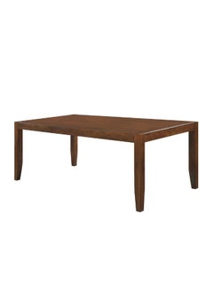 DANUBE HOME Eustace 8 Seater Dining Table Strong And Sturdy Dining Table Without Chairs 8 Seater Table| Modern Design Desk Furniture For Kitchen Dining Room L200Xw101.6Xh76.2Cm - Dark Brown  - Image 1