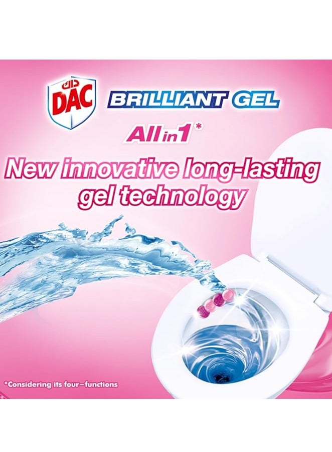 Dac Brilliant Gel Toilet Rim Block 42g - Image 3