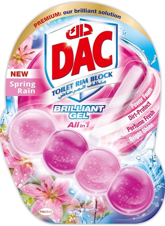 Dac Brilliant Gel Toilet Rim Block 42g - Image 1