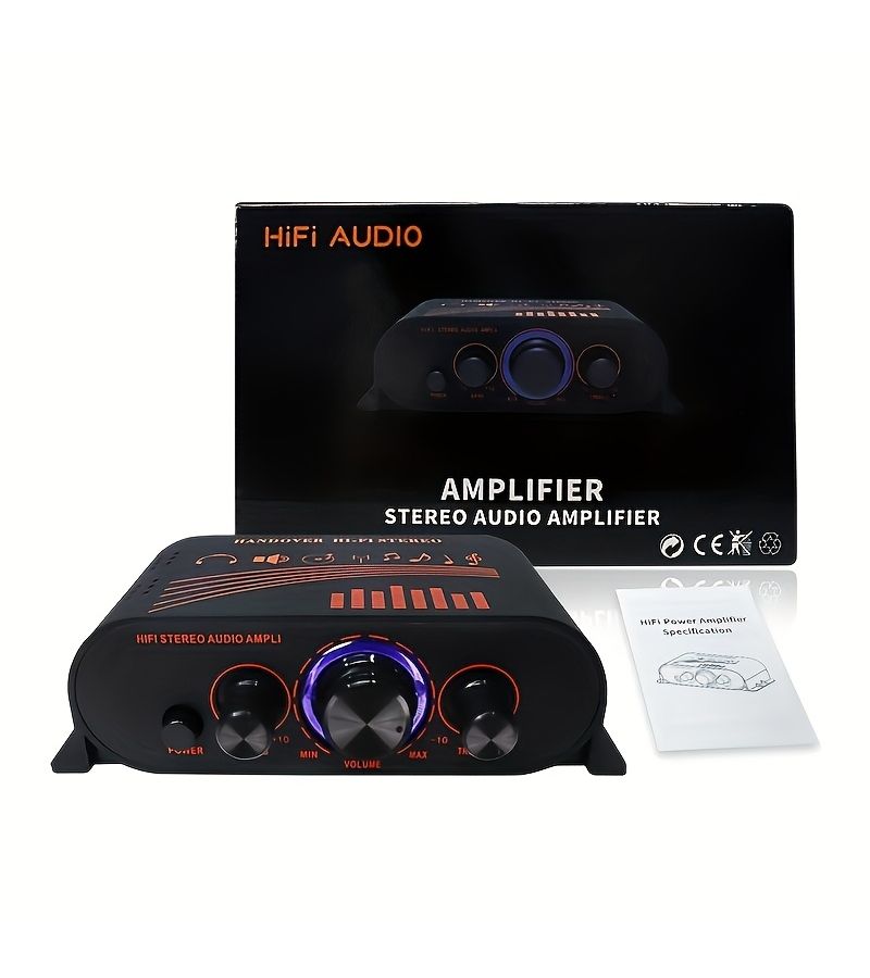 Universal Mini Stereo Amplifier 2 Channel 40W Hifi Power Amp for Home Car Speaker - Image 5
