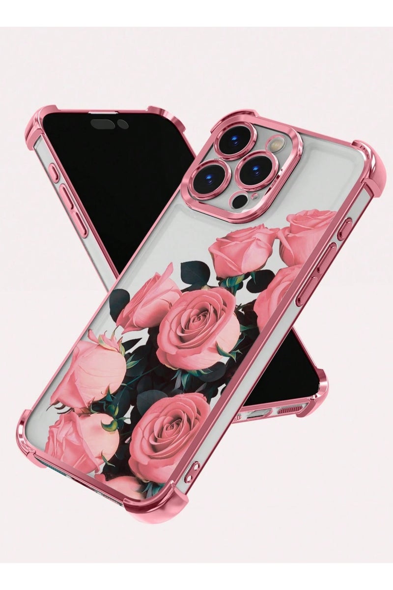 جراب ايفون 16 برو ماكس أنيق بتصميم زهره - Image 2