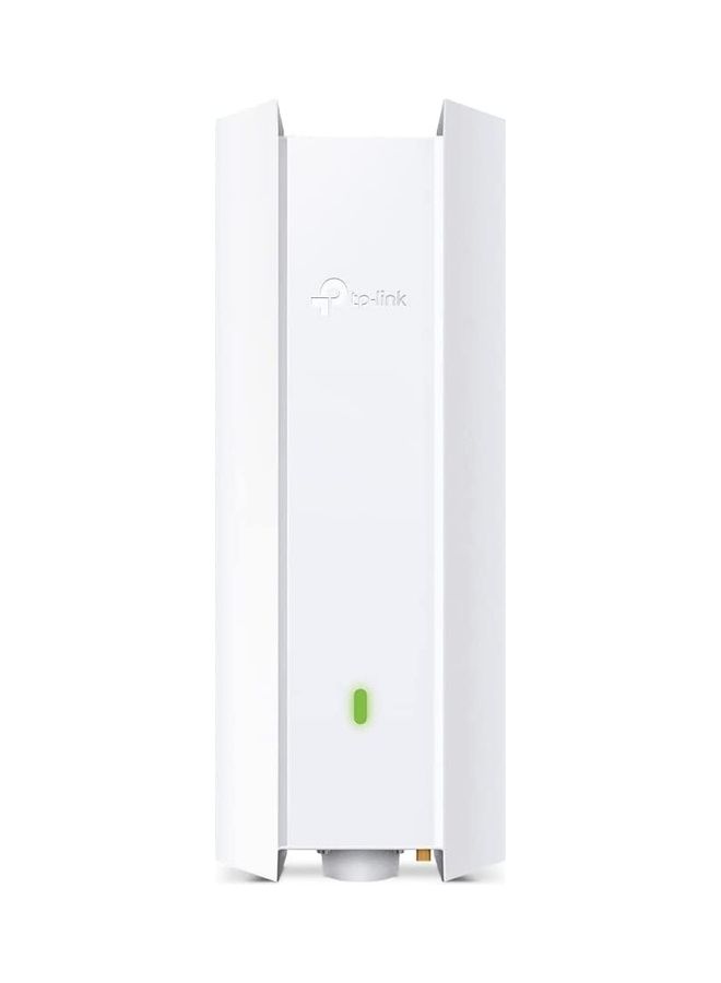 TP-LINK EAP610-Outdoor | Omada True WiFi6 AX1800 Gigabit Outdoor Access Point | Mesh, Seamless Roaming, MU-MIMO | PoE+ Powered | IP67 | Multiple SDN Controller | Remote & App Control | Support RE Mode White - Image 1