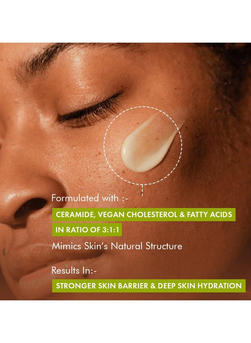 إم كافيين مرطب خالٍ من زيت النياسيناميد 5% نياسيناميد والشاي الأخضر الخالي من الزيت | مرطب خفيف الوزن - ترطيب لمدة 72 ساعة | يقلل من علامات حب الشباب والشوائب | مرطب خفيف الوزن - 50 مل - Image 3