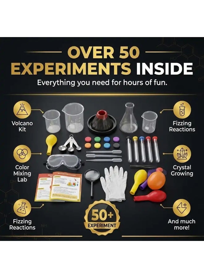 Physics Wallah Junior Science Kit for Kids | Age 4 | 14 Years | 50+ Color|Craft Tests And More - Image 4