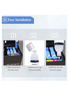 Terabyte BTD60 BT5000 Ink for Brother Pack of 4 Black Cyan Magenta Yellow for DCP - T300 T510W T710W MFC - T810W T910DW HL - T4000DW DCP - T310W T510W T710W MFC - T810W T910DW T4500DW DCP-T300  - Image 4