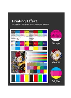 Terabyte BTD60 BT5000 Ink for Brother Pack of 4 Black Cyan Magenta Yellow for DCP - T300 T510W T710W MFC - T810W T910DW HL - T4000DW DCP - T310W T510W T710W MFC - T810W T910DW T4500DW DCP-T300  - Image 5