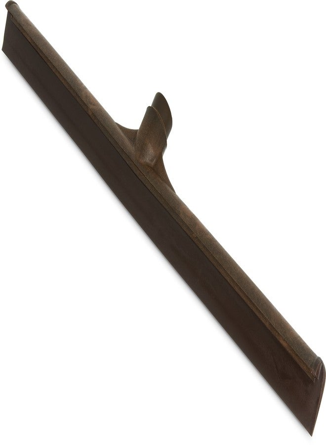 SPARTA 3656801 Plastic Floor Squeegee, Shower Squeegee, Heavy Duty Squeegee With Rubber Blade For Windows, Glass, Shower Doors, Floors, Windshields, 24 Inches, Brown - Image 2
