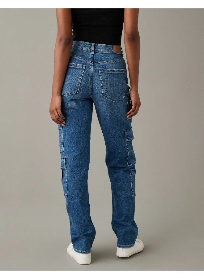 American Eagle High Waist Cargo Pants