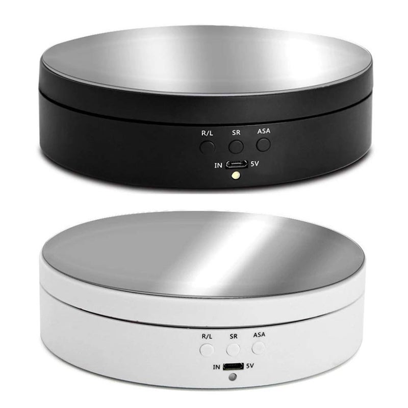 DENPETEC حامل عرض دوار كهربائي، دوار بزاوية 360 درجة لعرض منتجات التصوير، المجوهرات، الساعات، النماذج ثلاثية الأبعاد، الكعك والمقتنيات - Image 5