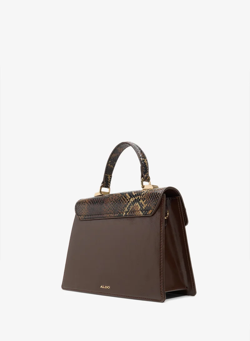 Aldo BROWN MULTI Kaelis Satchel bag for Women | Best Price UAE