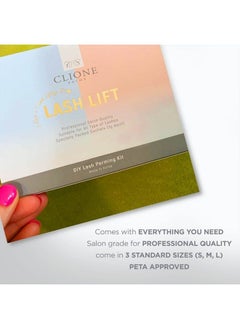 CLIONE PRIME Lash Lift Kit - Eyebrow Lamination 5 Applications Kit Home & Professional Use Made in Korea  - Image 4