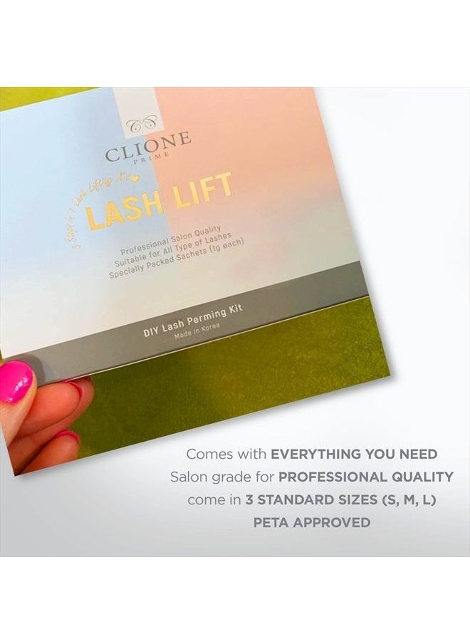 CLIONE PRIME - Lash Lift Kit - Eyebrow Lamination 5 Applications Kit Home & Professional Use Made in Korea - Image 1