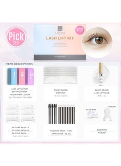 CLIONE PRIME Lash Lift Kit - Eyebrow Lamination 5 Applications Kit Home & Professional Use Made in Korea  - Image 2