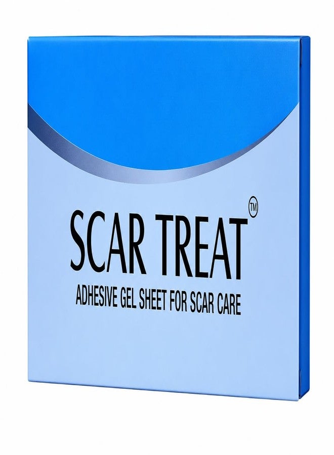 Scar Treat Adhesive Gel Sheet for Scars - 6x6 cm | Multipurpose Silicone Scar Sheets, Silicon gel sheets for Scars, Transparent Medical Silicone Gel Tape for Scar Removal - Image 1
