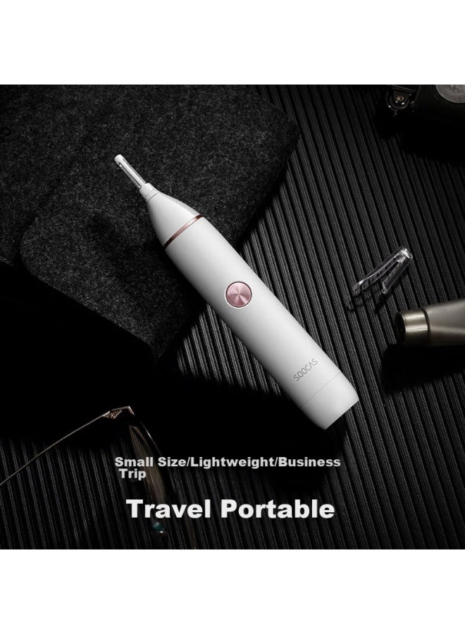 Soocas Nose Hair Trimmer For Men And Women, Electric Nose Hair Shaver, Eyebrow Trimmer, Sideburn Trimmer, Ear Hair Shaver, Nose Hair Removal Tool, Nose Hole Scissors N1, Birthday And New Year Gift - Image 1