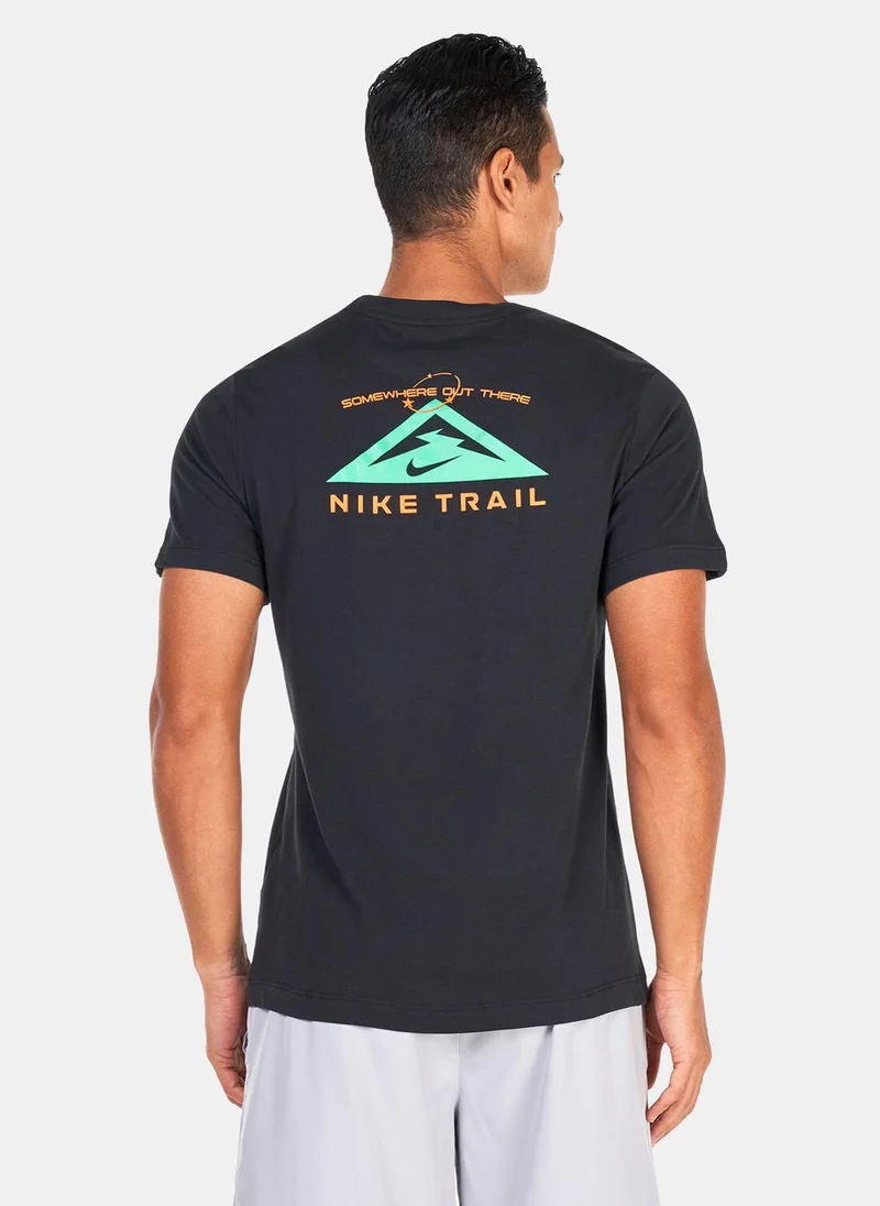 Nike Men's Dri-FIT Trail Print T-Shirt
