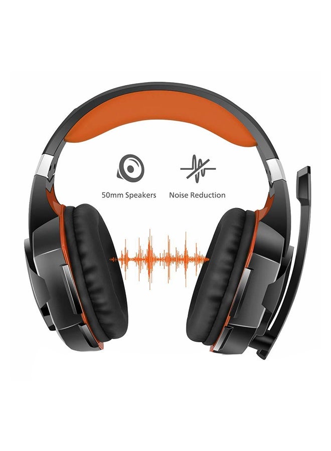 G2000 Wired Over-Ear Gaming Headphones With Mic For PS4/PS5/XOne/XSeries/NSwitch/PC - Image 2