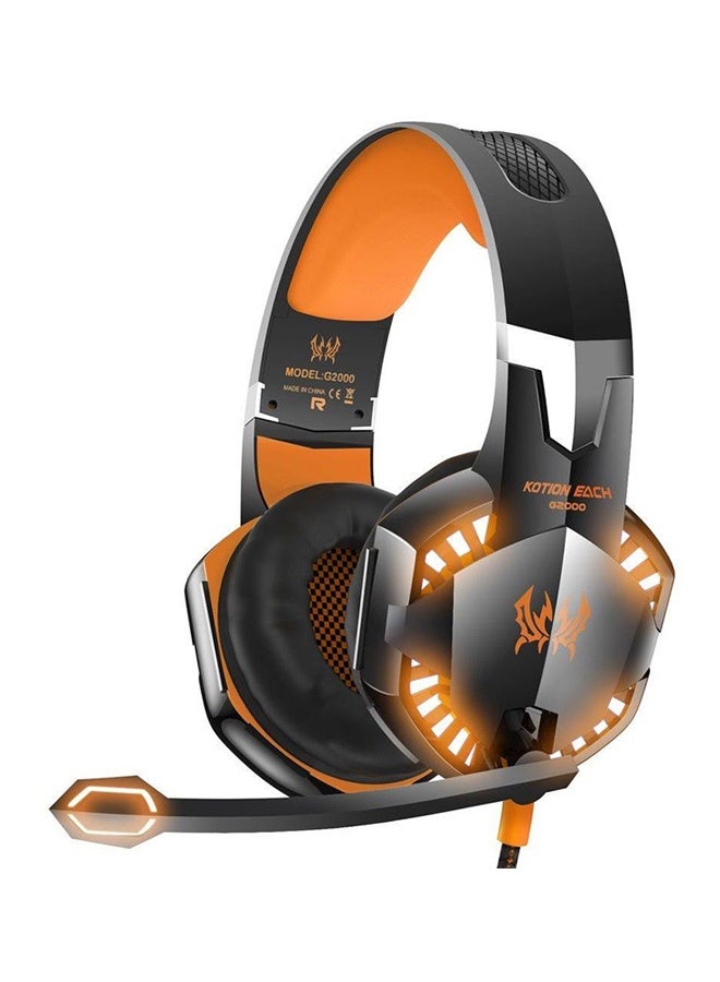 G2000 Wired Over-Ear Gaming Headphones With Mic For PS4/PS5/XOne/XSeries/NSwitch/PC - Image 1